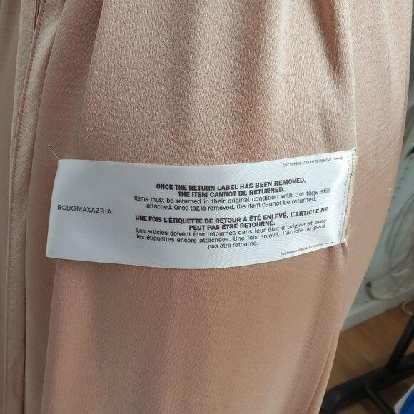 BCBGMaxAzria Tie-waist Slip Dress Size XSMALL - Picture 10 of 12